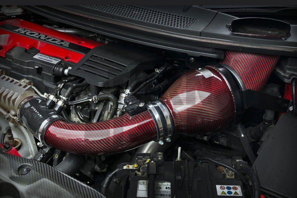 Eventuri V2 Carbon Fiber Intake for Honda Civic Type R FK2 Eventuri V2 Carbon Fiber Intake for Honda Civic Type R FK2