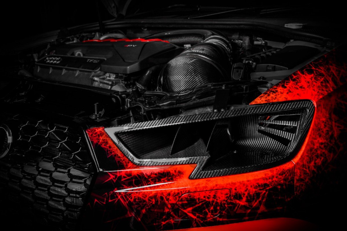 Eventuri Carbon Fiber Headlight Duct for Audi RS3 8V.5 Eventuri Carbon Fiber Headlight Duct for Audi RS3 8V.5