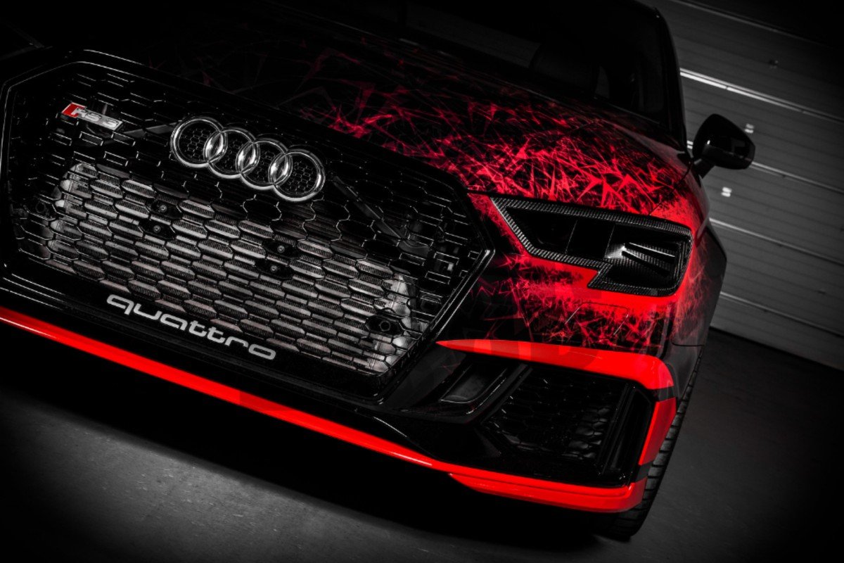 Eventuri Carbon Fiber Headlight Duct for Audi RS3 8V.5 Eventuri Carbon Fiber Headlight Duct for Audi RS3 8V.5