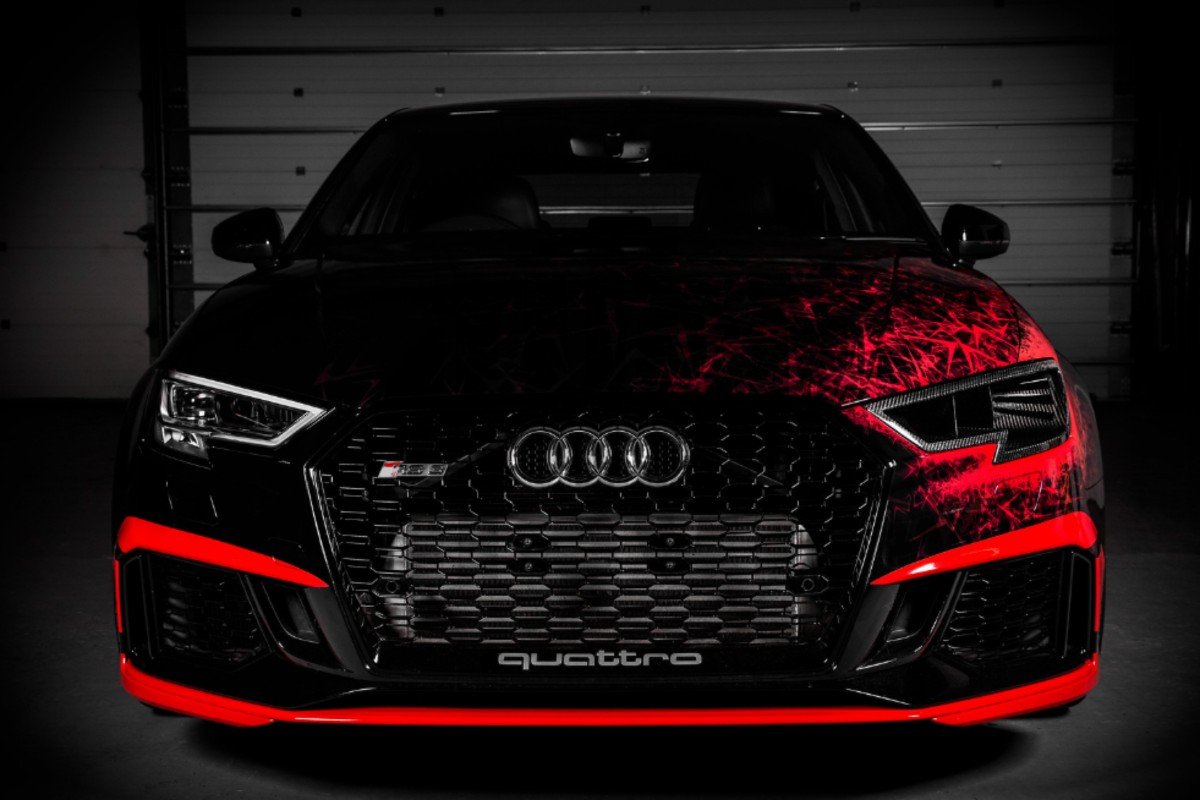Eventuri Carbon Fiber Headlight Duct for Audi RS3 8V.5 Eventuri Carbon Fiber Headlight Duct for Audi RS3 8V.5