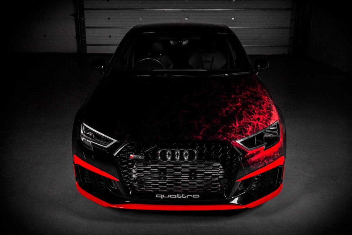 Eventuri Carbon Fiber Headlight Duct for Audi RS3 8V.5 Eventuri Carbon Fiber Headlight Duct for Audi RS3 8V.5