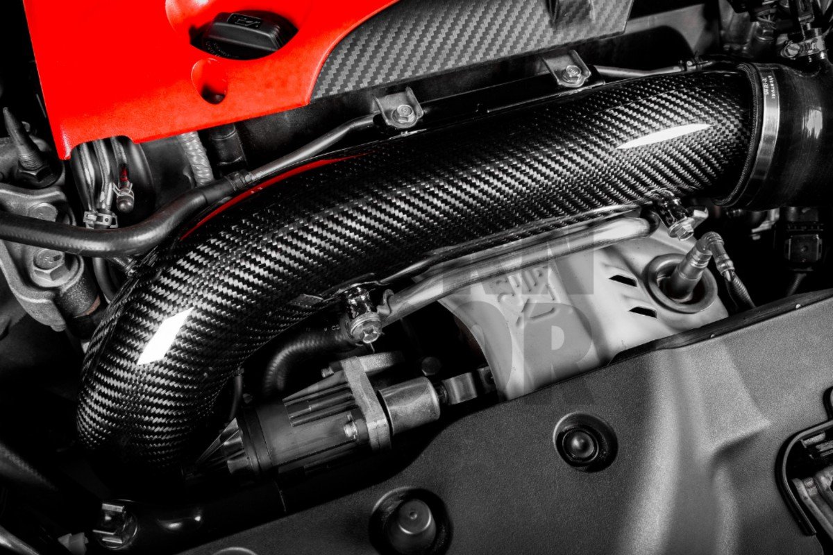 Eventuri Carbon Fiber Turbo Inlet Tube for Honda Civic Type R FK8 Eventuri Carbon Fiber Turbo Inlet Tube for Honda Civic Type R FK8