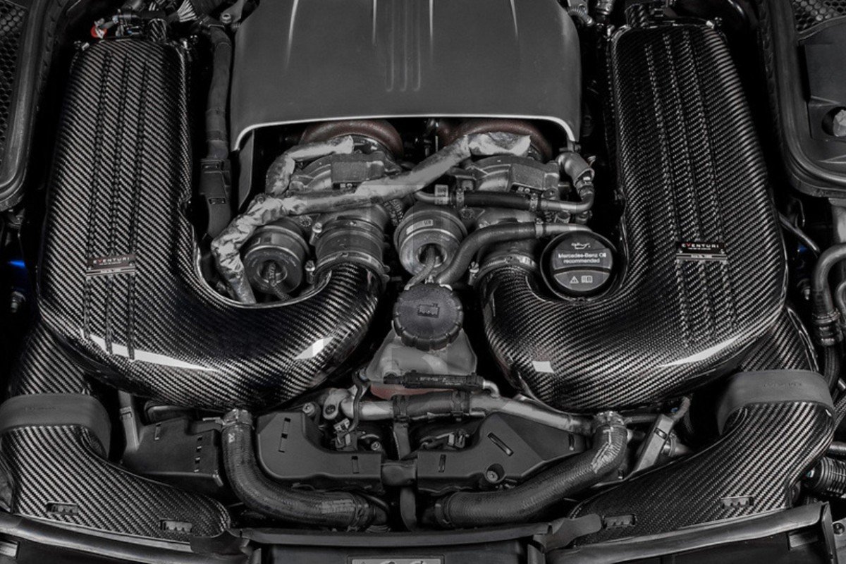 Eventuri Carbon Fiber Intake System for Mercedes C63 AMG W205 Eventuri Carbon Fiber Intake System for Mercedes C63 AMG W205
