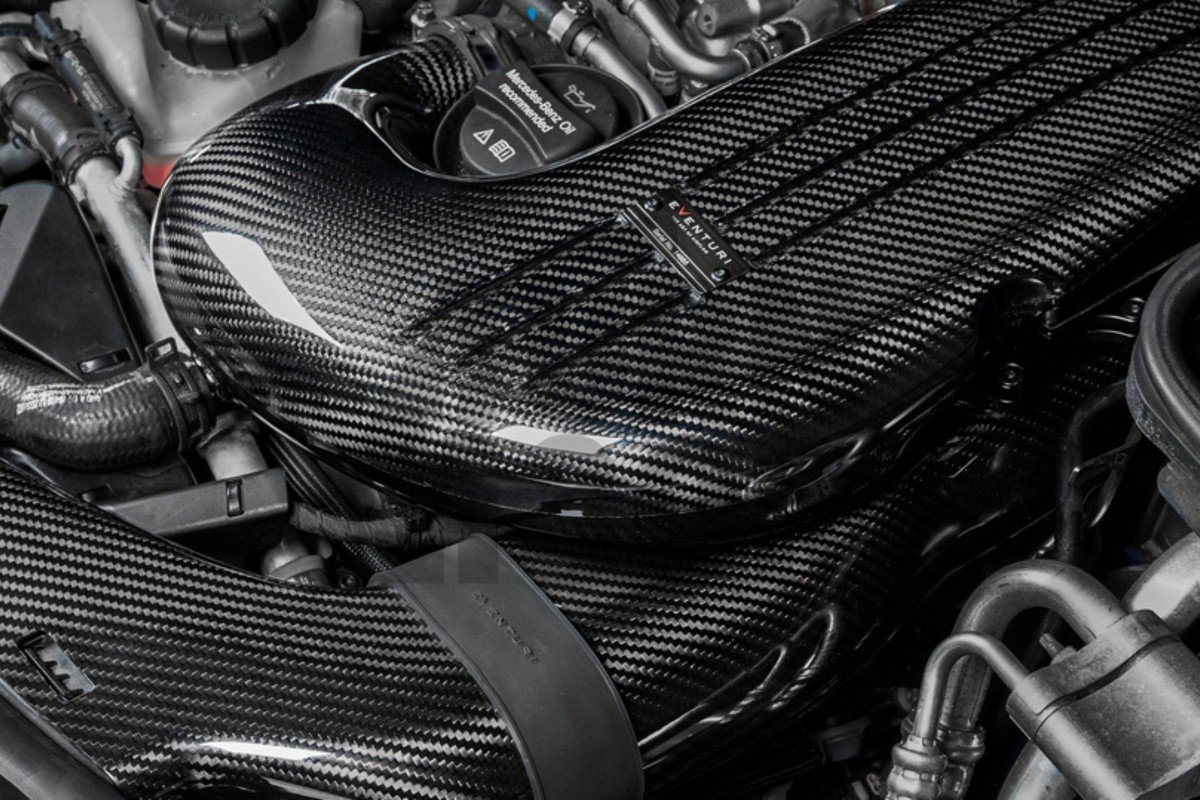 Eventuri Carbon Fiber Intake System for Mercedes C63 AMG W205 Eventuri Carbon Fiber Intake System for Mercedes C63 AMG W205