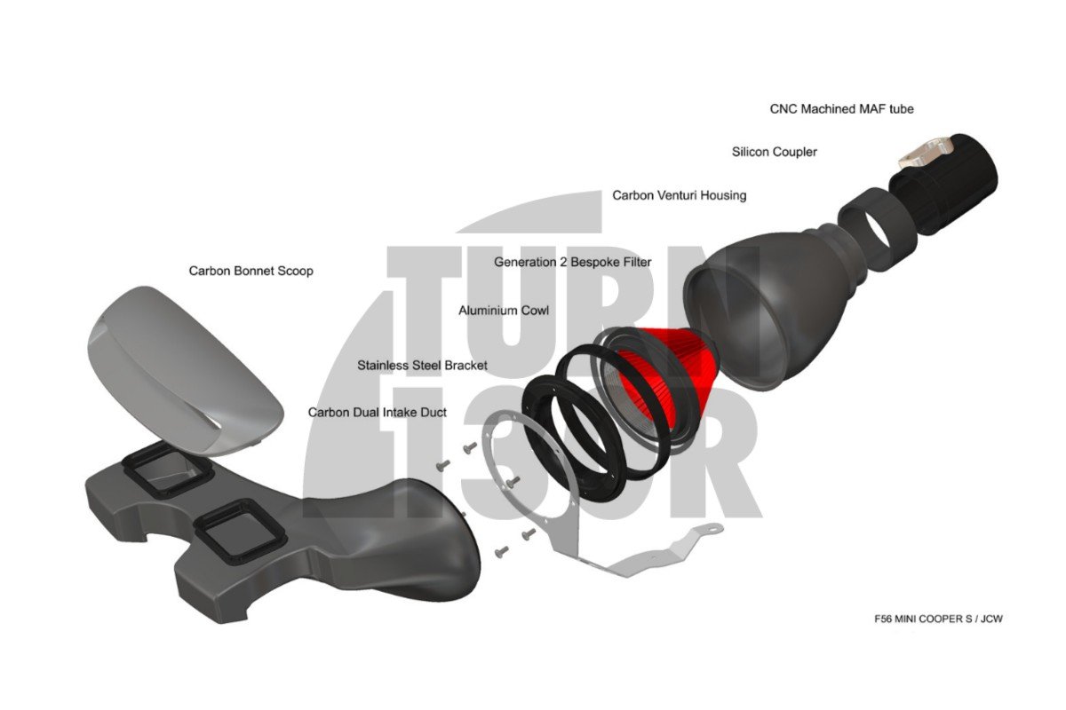 Eventuri Intake System for Mini Cooper S / JCW F56 Eventuri Intake System for Mini Cooper S / JCW F56