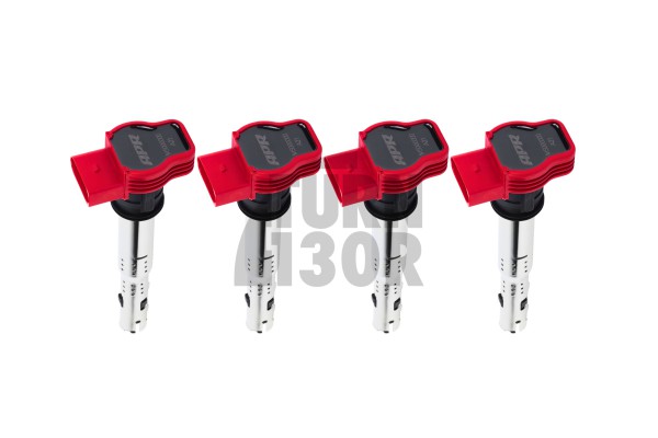 Red Coil Packs for S3 8P / Golf 5 - 6 GTI / Golf 6 R / Leon 2 Cupra 2.0 TFSI EA113 / EA888.1 APR