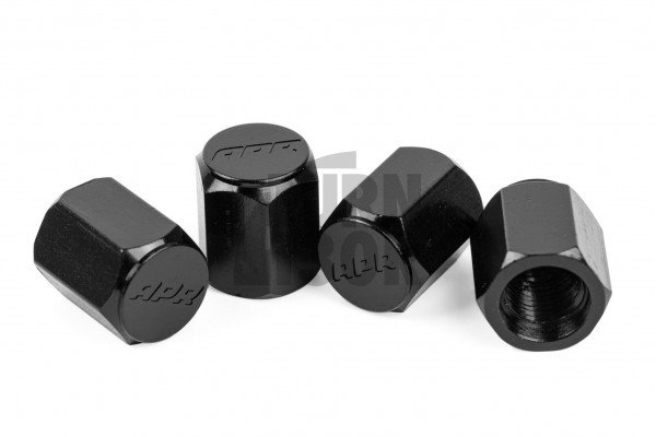 Valve Stem Caps Silver, Black or Gunmetal APR