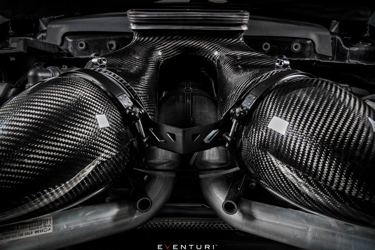 Eventuri Carbon Fiber Intake for Porsche 991 Turbo Eventuri Carbon Fiber Intake for Porsche 991 Turbo