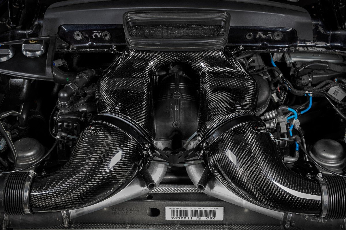 Eventuri Carbon Fiber Intake for Porsche 991 Turbo Eventuri Carbon Fiber Intake for Porsche 991 Turbo