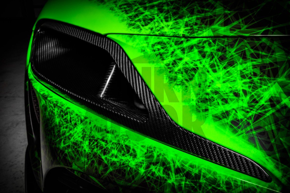 Eventuri Carbon Fiber Headlight Duct for Toyota Supra GR 3.0 A90 MK5 Eventuri Carbon Fiber Headlight Duct for Toyota Supra GR 3.0 A90 MK5