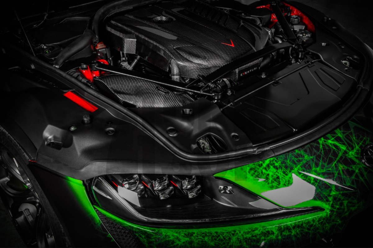 Eventuri Carbon Fiber Intake System for Toyota Supra GR 3.0 A90 MK5 Eventuri Carbon Fiber Intake System for Toyota Supra GR 3.0 A90 MK5
