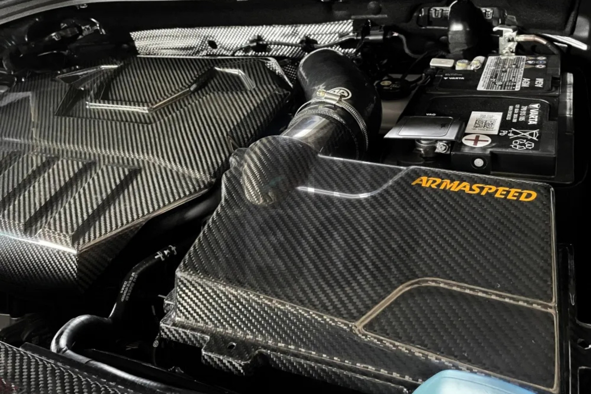 Armaspeed Carbon Fiber Air Intake for Golf MK VIII R & GTI Armaspeed Carbon Fiber Air Intake for Golf MK VIII R & GTI