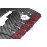 Eventuri Carbon Fiber / Red Kevlar Engine Cover for Toyota Yaris GR Eventuri Carbon Fiber / Red Kevlar Engine Cover for Toyota Yaris GR