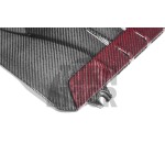 Eventuri Carbon Fiber / Red Kevlar Engine Cover for Toyota Yaris GR Eventuri Carbon Fiber / Red Kevlar Engine Cover for Toyota Yaris GR