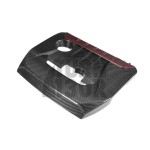 Eventuri Carbon Fiber / Red Kevlar Engine Cover for Toyota Yaris GR Eventuri Carbon Fiber / Red Kevlar Engine Cover for Toyota Yaris GR