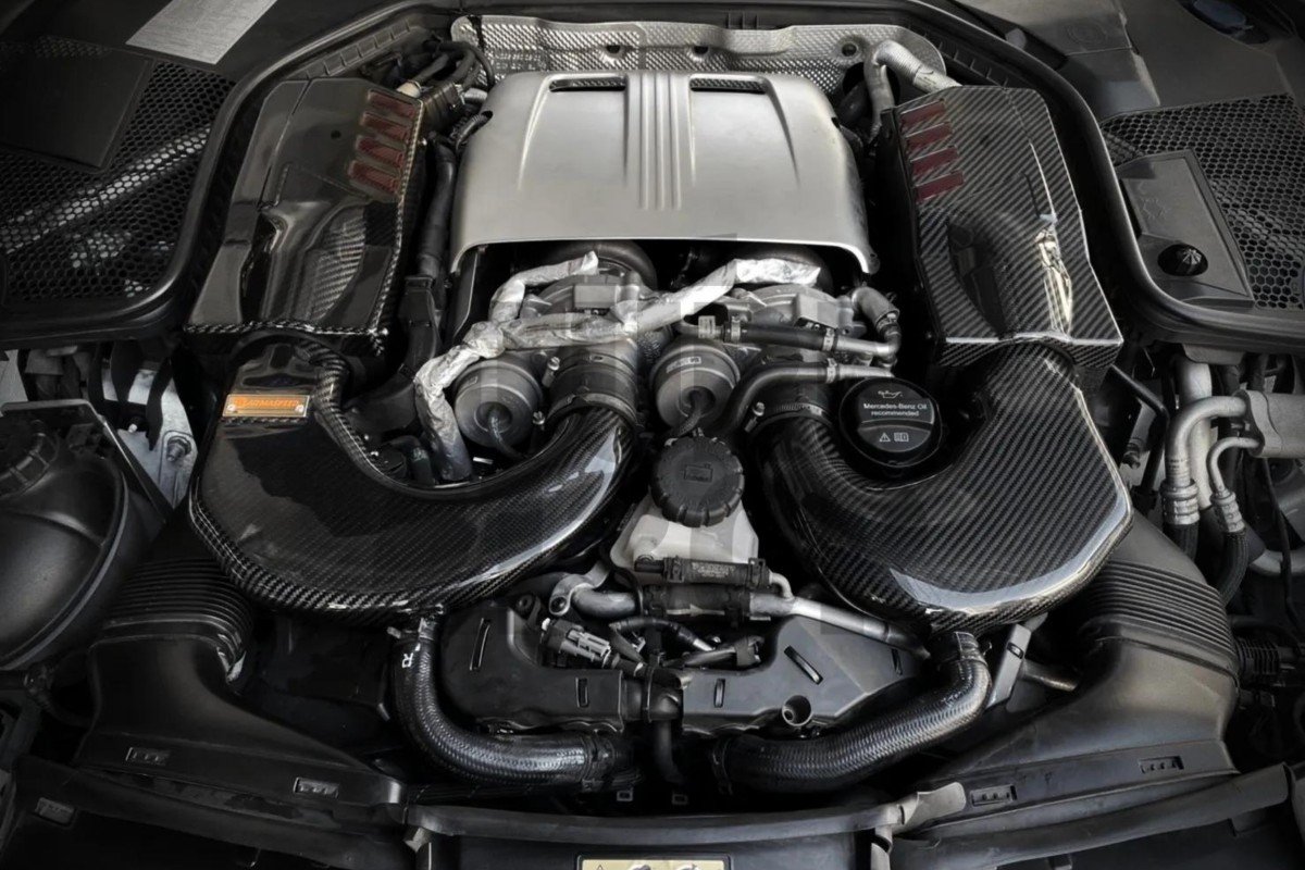 Armaspeed Carbon Fiber Air Intake Mercedes C63 AMG W205 Armaspeed Carbon Fiber Air Intake Mercedes C63 AMG W205