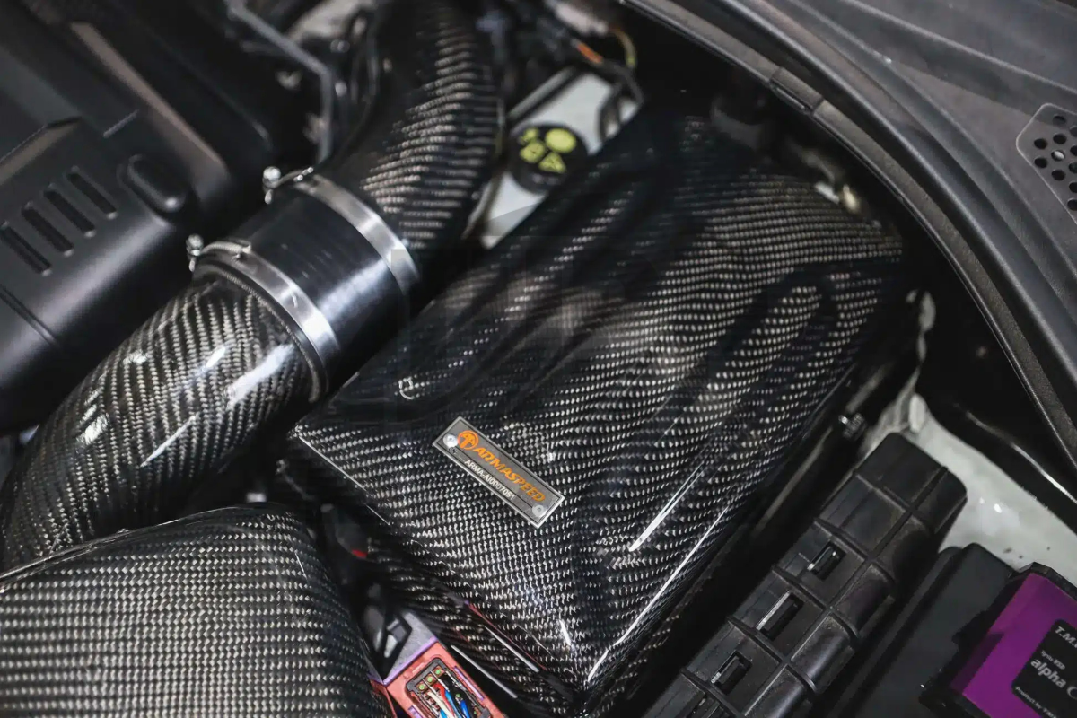 Armaspeed Carbon Fiber Battery Cover S3 8V / Golf 7 GTI / Golf 7 R / Leon 3 Cupra / Octavia 5E VRS Armaspeed Carbon Fiber Battery Cover S3 8V / Golf 7 GTI / Golf 7 R / Leon 3 Cupra / Octavia 5E VRS