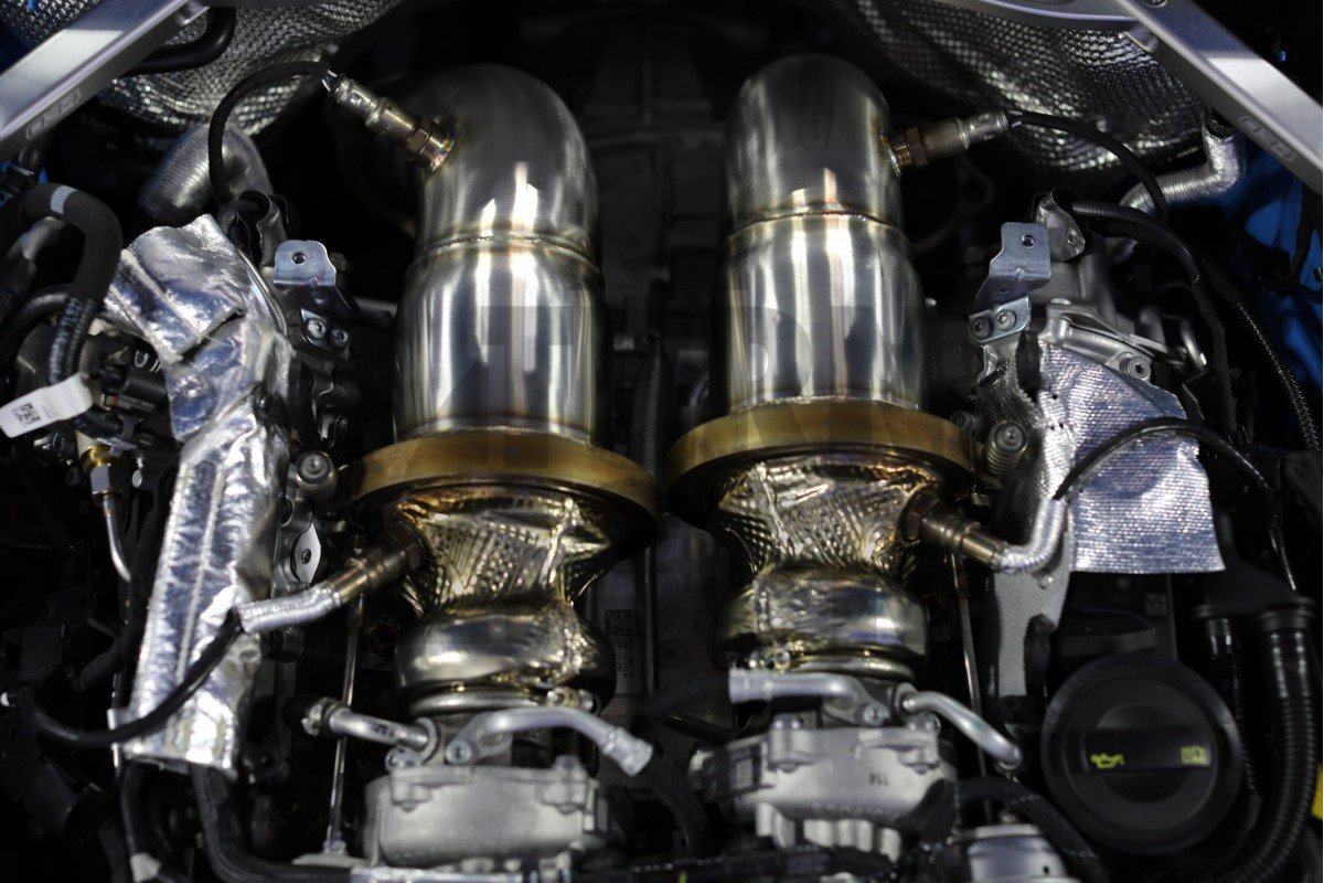 CTS Turbo Decat Downpipes for Audi RS4 and RS5 B9 CTS Turbo Decat Downpipes for Audi RS4 and RS5 B9