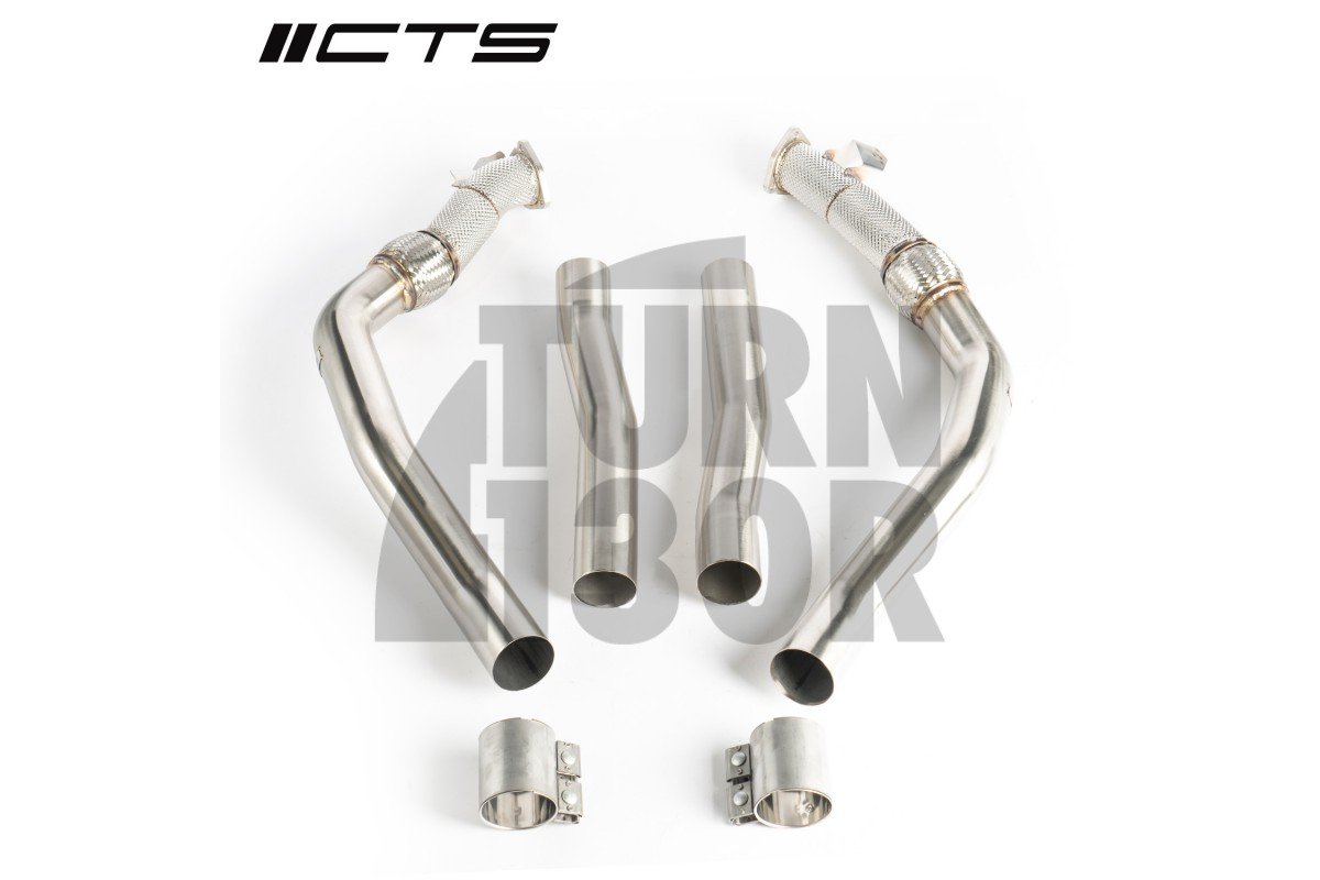 CTS Turbo Resonator Delete Kit for Audi RS6 C8 and RS7 C8 CTS Turbo Resonator Delete Kit for Audi RS6 C8 and RS7 C8