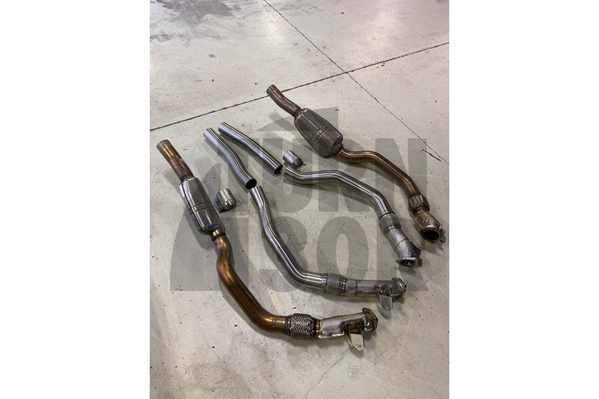 CTS Turbo Resonator Delete Kit for Audi RS6 C8 and RS7 C8 CTS Turbo Resonator Delete Kit for Audi RS6 C8 and RS7 C8