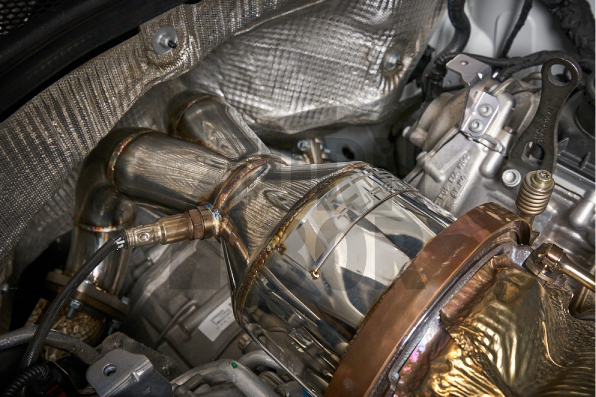 CTS Turbo Decat Downpipe for Audi S4 and S5 B9 CTS Turbo Decat Downpipe for Audi S4 and S5 B9